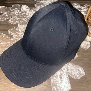 Original FLEXFIT Sportek Plain Black Baseball Hat Cap New without tag size L/XL